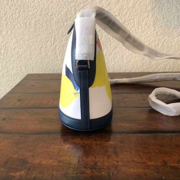 Kate Spade Sylvia Lemon Zest Dome Crossbody - Picture 3 of 7